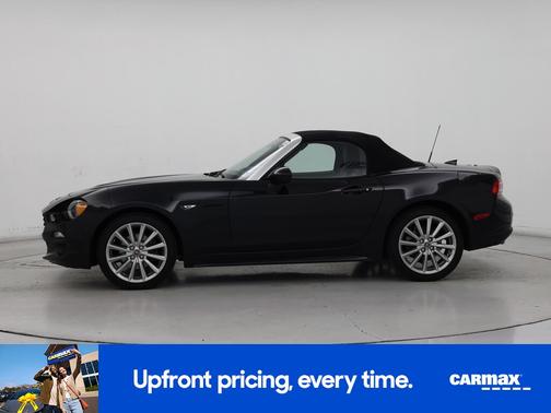 Black 2017 FIAT 124 Spider Lusso