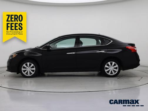 Black 2017 Nissan Sentra SV