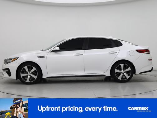 White 2020 Kia Optima S