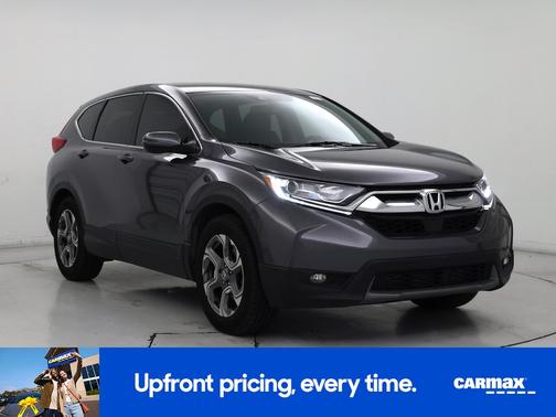 Gray 2018 Honda CR-V EX-L
