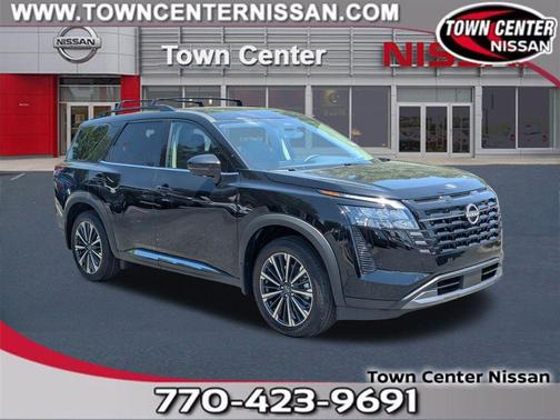 Black 2026 Nissan Pathfinder Platinum