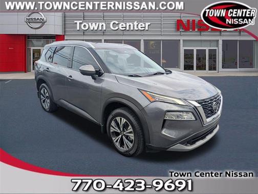 Gun Metallic 2021 Nissan Rogue SV