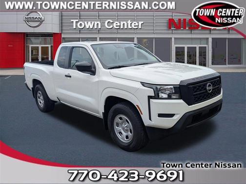 Glacier White 2024 Nissan Frontier S