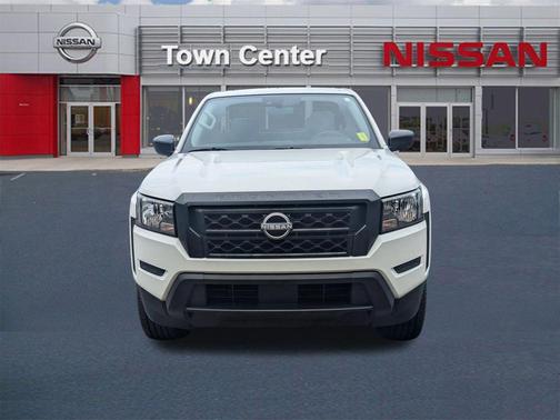 Glacier White 2024 Nissan Frontier S