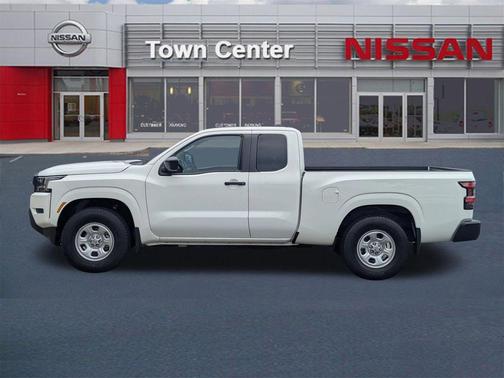 Glacier White 2024 Nissan Frontier S