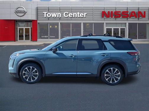 Baltic Teal 2026 Nissan Pathfinder Platinum