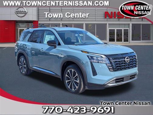 Baltic Teal 2026 Nissan Pathfinder Platinum
