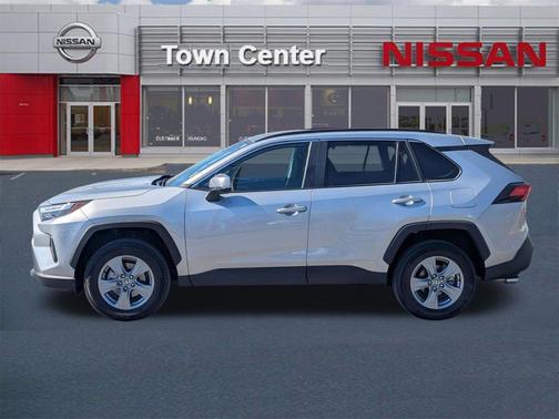 Silver Sky Metallic 2022 Toyota RAV4 Hybrid XLE