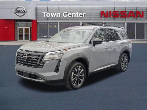 Boulder Gray Metallic 2026 Nissan Pathfinder Platinum