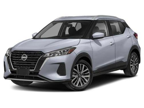 Aspen White / Super Black 2024 Nissan Kicks SV
