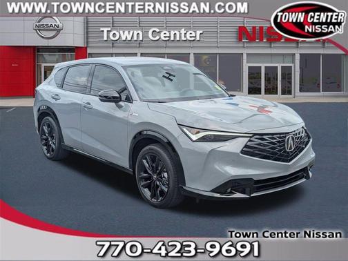 Gray 2025 Acura ADX A-Spec Advance