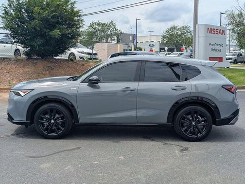Gray 2025 Acura ADX A-Spec Advance