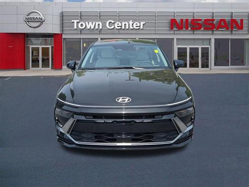 Black 2025 Hyundai SONATA SEL