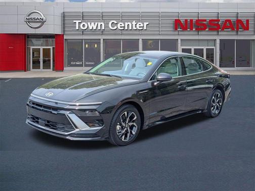 Black 2025 Hyundai SONATA SEL