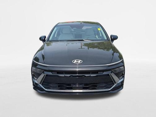 Black 2025 Hyundai SONATA SEL