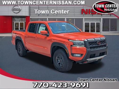 Afterburn Orange 2026 Nissan Frontier PRO-4X