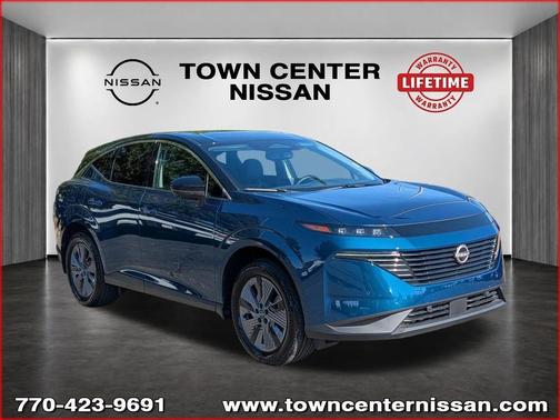 Aurora Blue Pearl Metallic/Super Black 2025 Nissan Murano SL