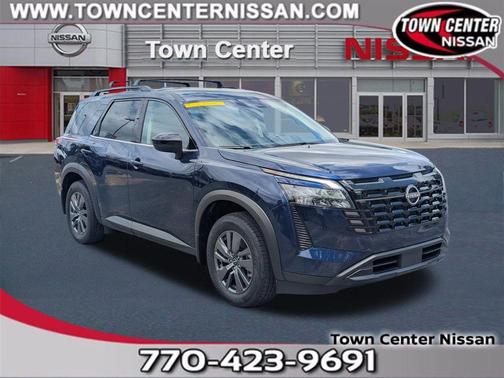 Deep Ocean Blue 2026 Nissan Pathfinder SV