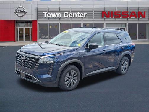 Deep Ocean Blue 2026 Nissan Pathfinder SV