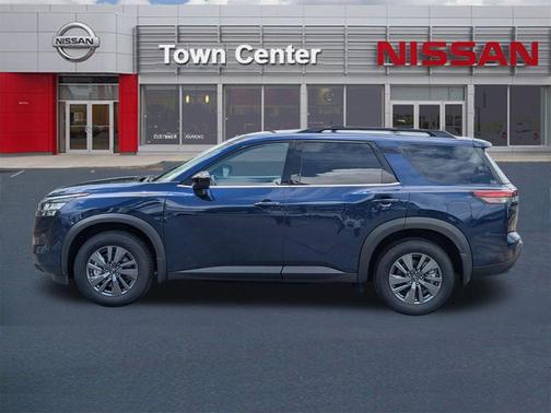 Deep Ocean Blue 2026 Nissan Pathfinder SV