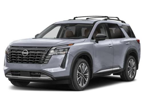 Boulder Gray Pearl 2026 Nissan Pathfinder Platinum