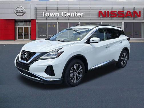 White 2019 Nissan Murano SV