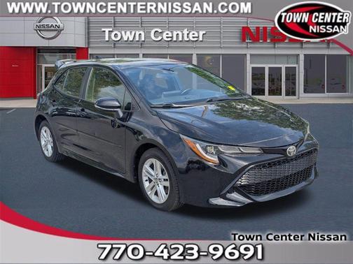 Black 2019 Toyota Corolla Hatchback SE