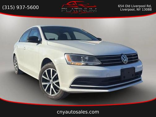 Pure White 2016 Volkswagen Jetta 1.4T SE