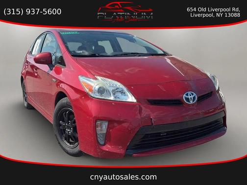 Barcelona Red Metallic 2014 Toyota Prius Two