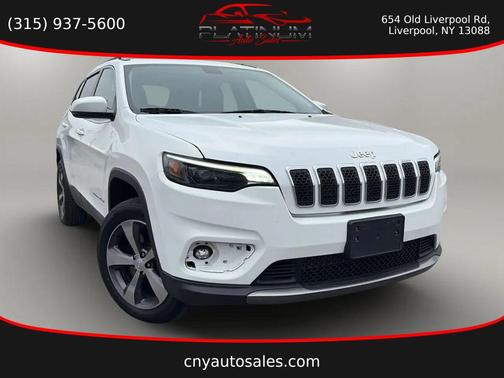Bright White Clearcoat 2019 Jeep Cherokee Limited