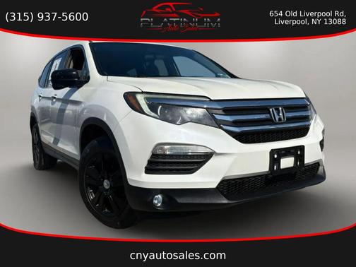 White Diamond Pearl 2016 Honda Pilot EX