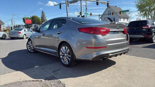 Gray 2015 Kia Optima Limited Sedan 4D