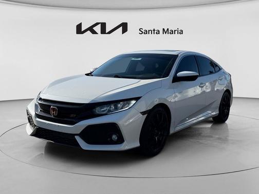 White Orchid Pearl 2017 Honda Civic Si