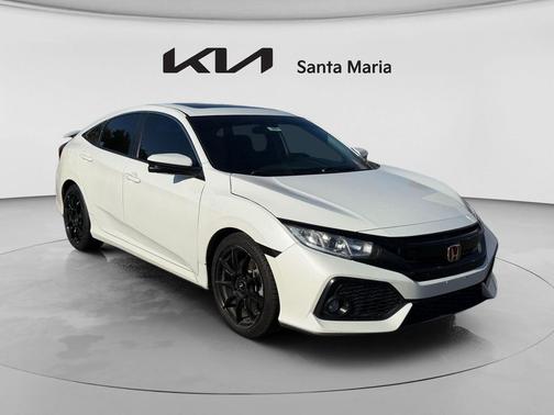 White Orchid Pearl 2017 Honda Civic Si