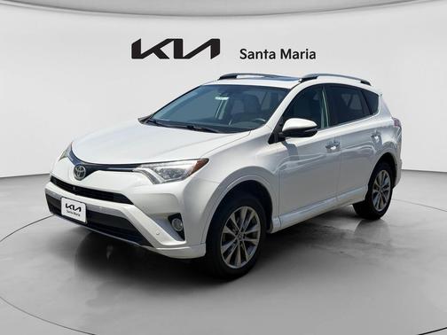Blizzard Pearl 2017 Toyota RAV4 Platinum