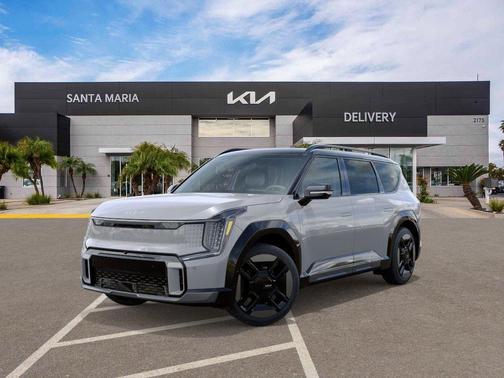 Wolf Gray/Ebony Black Roof 2026 Kia EV9 GT-Line