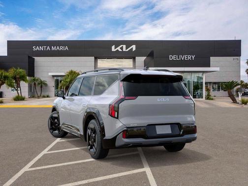 Wolf Gray/Ebony Black Roof 2026 Kia EV9 GT-Line