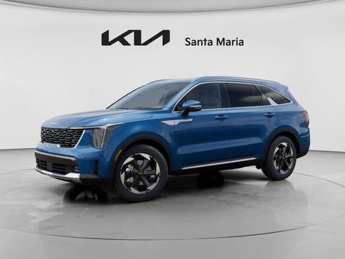Mineral Blue 2026 Kia Sorento Plug-In Hybrid EX