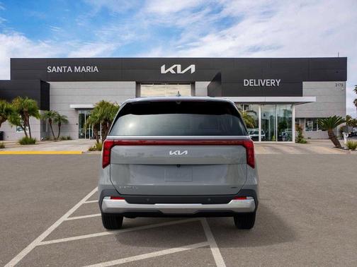 Ceramic Silver 2026 Kia Carnival Hybrid EX