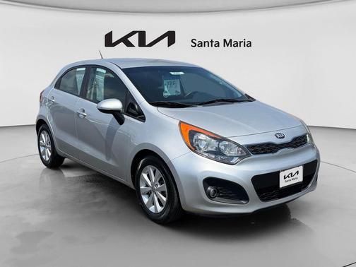 Bright Silver 2013 Kia Rio EX