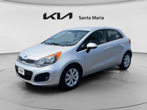 Bright Silver 2013 Kia Rio EX