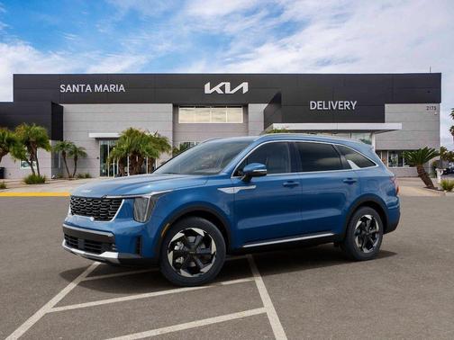 Mineral Blue 2026 Kia Sorento Hybrid EX