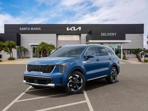 Mineral Blue 2026 Kia Sorento Hybrid EX