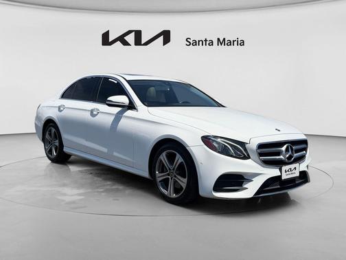 Polar White 2018 Mercedes-Benz E-Class 4MATIC