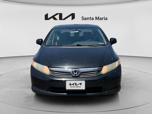 Crystal Black Pearl 2012 Honda Civic LX