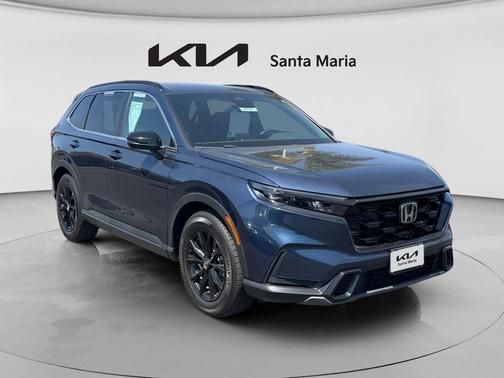 Canyon River Blue Metallic 2025 Honda CR-V Hybrid Sport FWD