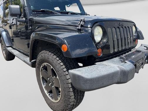 Black Clearcoat 2012 Jeep Wrangler Unlimited Altitude