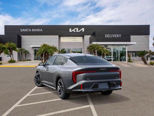 Steel Gray 2026 Kia K4 GT-Line