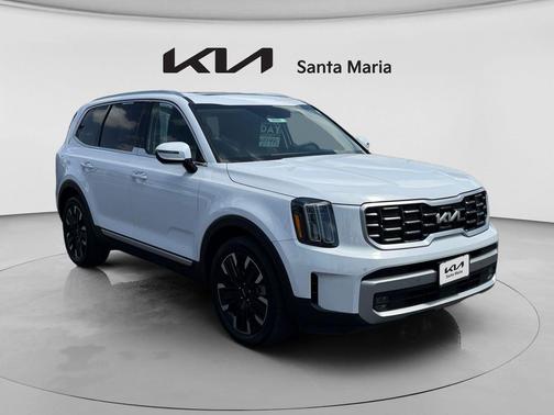Glacial White Pearl 2024 Kia Telluride SX