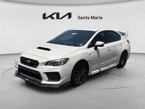 Crystal White Pearl 2019 Subaru WRX STI Base